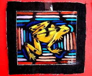 The Golden Frog by 3fraín Antonio