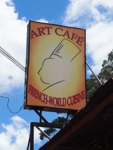 Art Cafe Sign Boquete